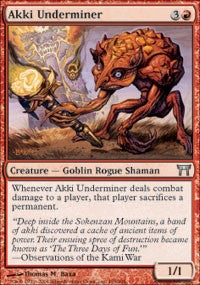 Akki Underminer [Champions of Kamigawa]