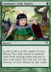Commune with Nature [Champions of Kamigawa]