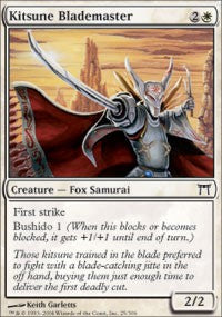 Kitsune Blademaster [Champions of Kamigawa]