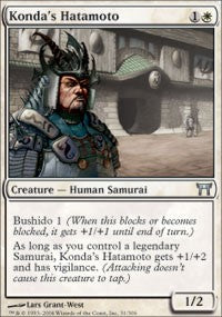 Konda's Hatamoto [Champions of Kamigawa]