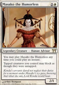 Masako the Humorless [Champions of Kamigawa]