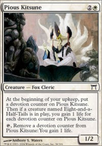 Pious Kitsune [Champions of Kamigawa]
