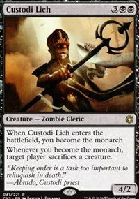 Custodi Lich [Conspiracy: Take the Crown]