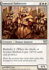 Samurai Enforcers [Champions of Kamigawa]