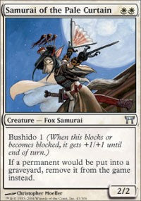 Samurai of the Pale Curtain [Champions of Kamigawa]