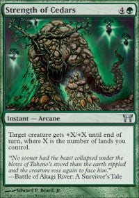 Strength of Cedars [Champions of Kamigawa]