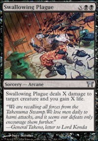 Swallowing Plague [Champions of Kamigawa]