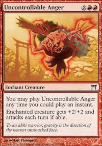 Uncontrollable Anger [Champions of Kamigawa]