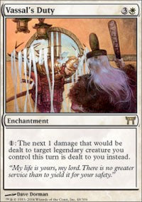 Vassal's Duty [Champions of Kamigawa]
