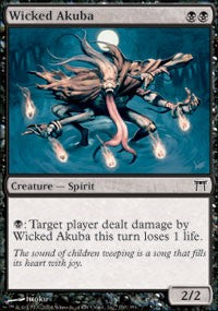Wicked Akuba [Champions of Kamigawa]