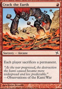 Crack the Earth [Betrayers of Kamigawa]