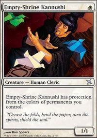 Empty-Shrine Kannushi [Betrayers of Kamigawa]