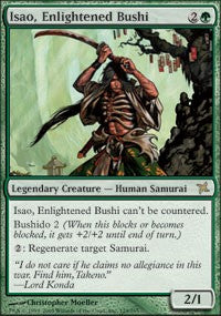 Isao, Enlightened Bushi [Betrayers of Kamigawa]