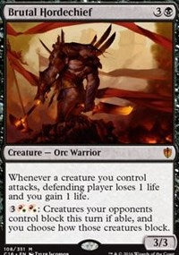 Brutal Hordechief [Commander 2016]