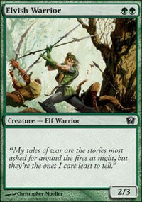 Elvish Warrior [Ninth Edition]