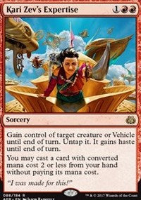 Kari Zev's Expertise [Aether Revolt]