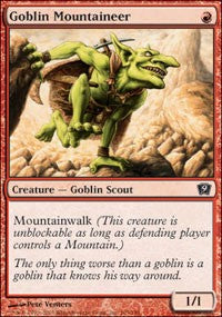 Goblin Mountaineer [Ninth Edition]