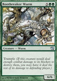 Rootbreaker Wurm [Ninth Edition]