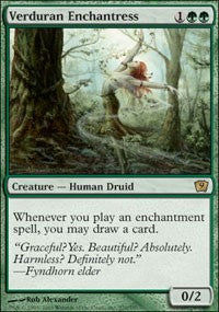 Verduran Enchantress [Ninth Edition]