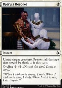 Djeru's Resolve [Amonkhet]