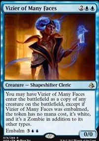 Vizier of Many Faces [Amonkhet]