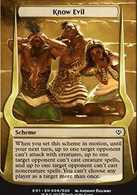 Know Evil [Archenemy: Nicol Bolas Schemes]