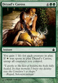 Dryad's Caress [Ravnica: City of Guilds]
