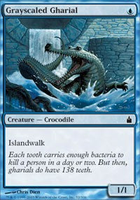 Grayscaled Gharial [Ravnica: City of Guilds]