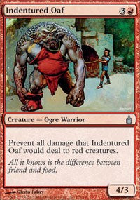 Indentured Oaf [Ravnica: City of Guilds]