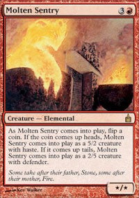 Molten Sentry [Ravnica: City of Guilds]