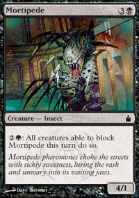 Mortipede [Ravnica: City of Guilds]