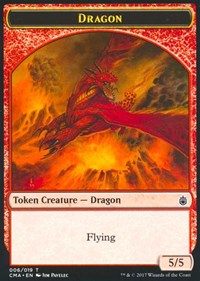 Dragon [Commander Anthology Tokens]