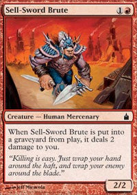 Sell-Sword Brute [Ravnica: City of Guilds]