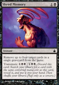 Shred Memory [Ravnica: City of Guilds]