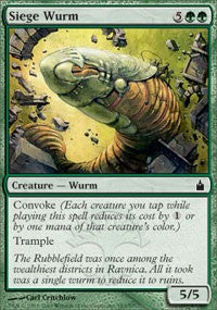 Siege Wurm [Ravnica: City of Guilds]