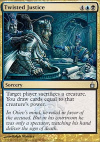 Twisted Justice [Ravnica: City of Guilds]
