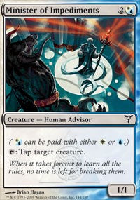 Minister of Impediments [Dissension]