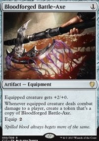 Bloodforged Battle-Axe [Commander 2017]