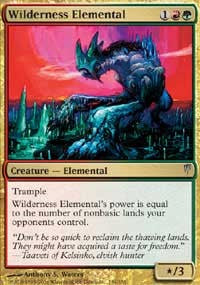 Wilderness Elemental [Coldsnap]