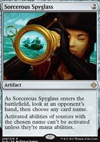 Sorcerous Spyglass [Ixalan]