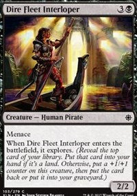 Dire Fleet Interloper [Ixalan]