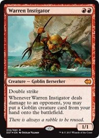 Warren Instigator [Duel Decks: Merfolk vs. Goblins]