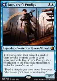 Jace, Vryn's Prodigy // Jace, Telepath Unbound [From the Vault: Transform]