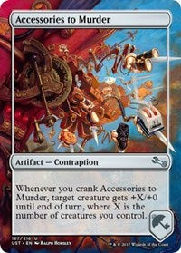 Accessories to Murder [Unstable]