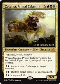 Zacama, Primal Calamity [Rivals of Ixalan Promos]