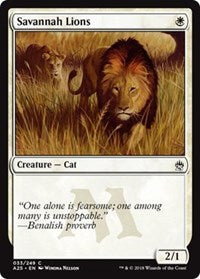 Savannah Lions [Masters 25]