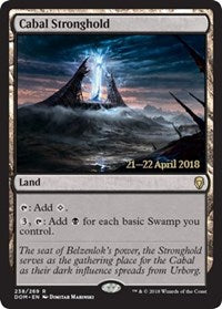 Cabal Stronghold [Dominaria Promos]
