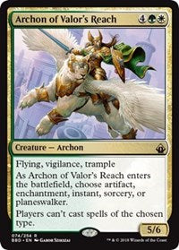 Archon of Valor's Reach [Battlebond]