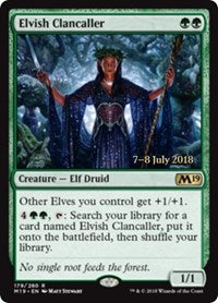 Elvish Clancaller [Core Set 2019 Promos]