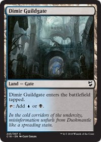 Dimir Guildgate [Commander 2018]